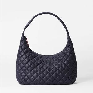 MZ Wallace Metro Shoulder Bag Black